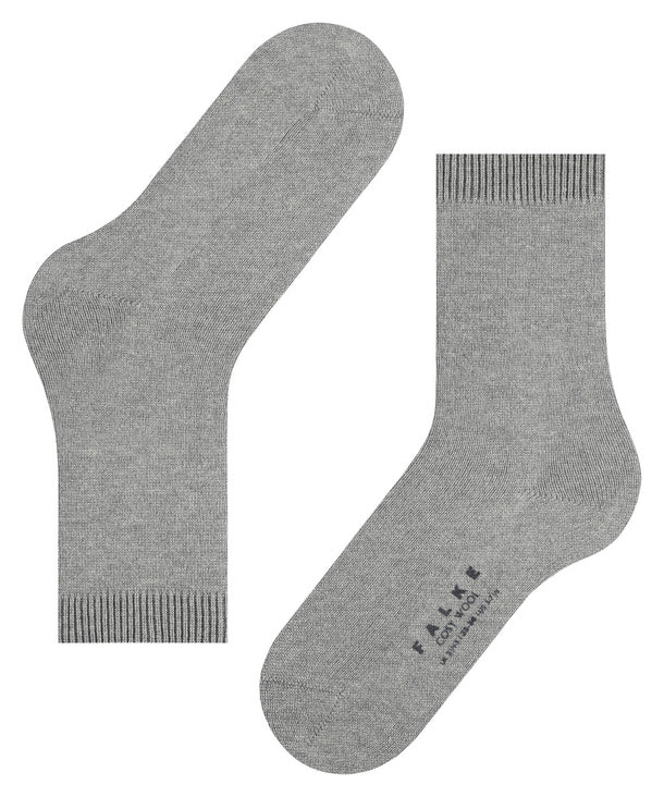 Falke Cosy Wool Socks It. Heather Grey