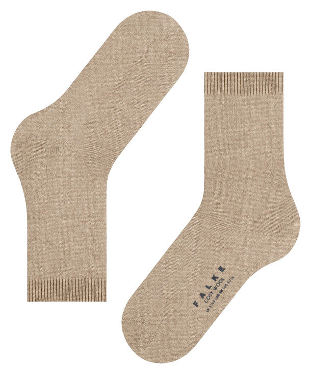 Falke - Beige sokker