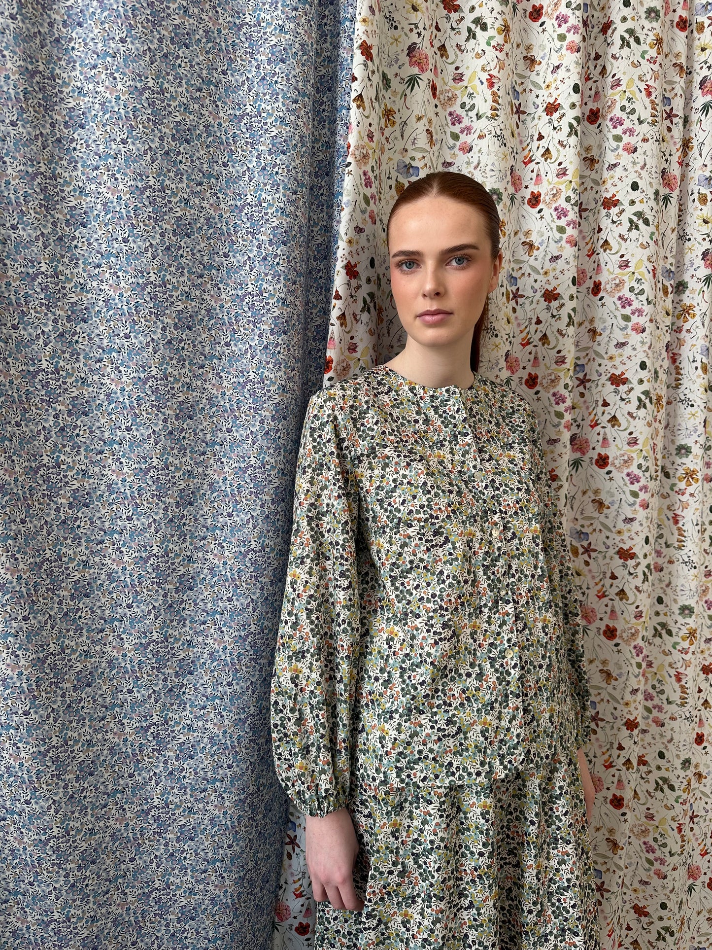 Bluse Vinter Blåbær Liberty