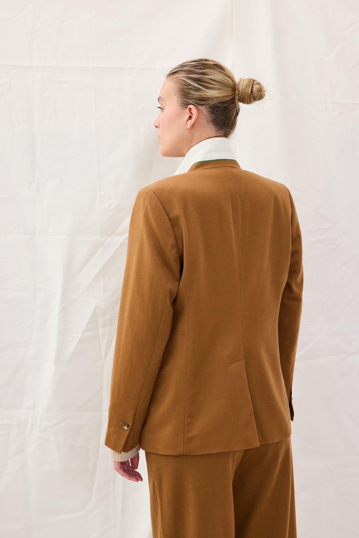 Blazer 4 Wool Camel Re-