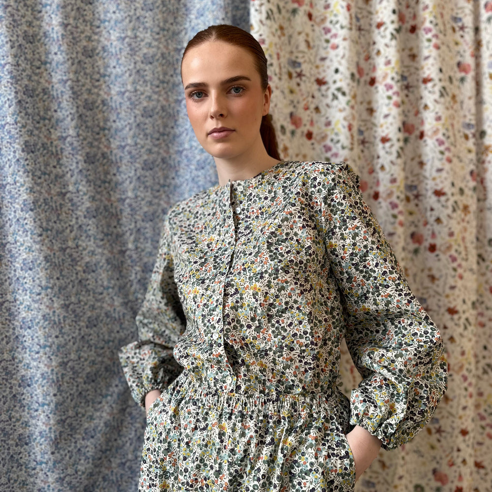 Bluse Vinter Blåbær Liberty