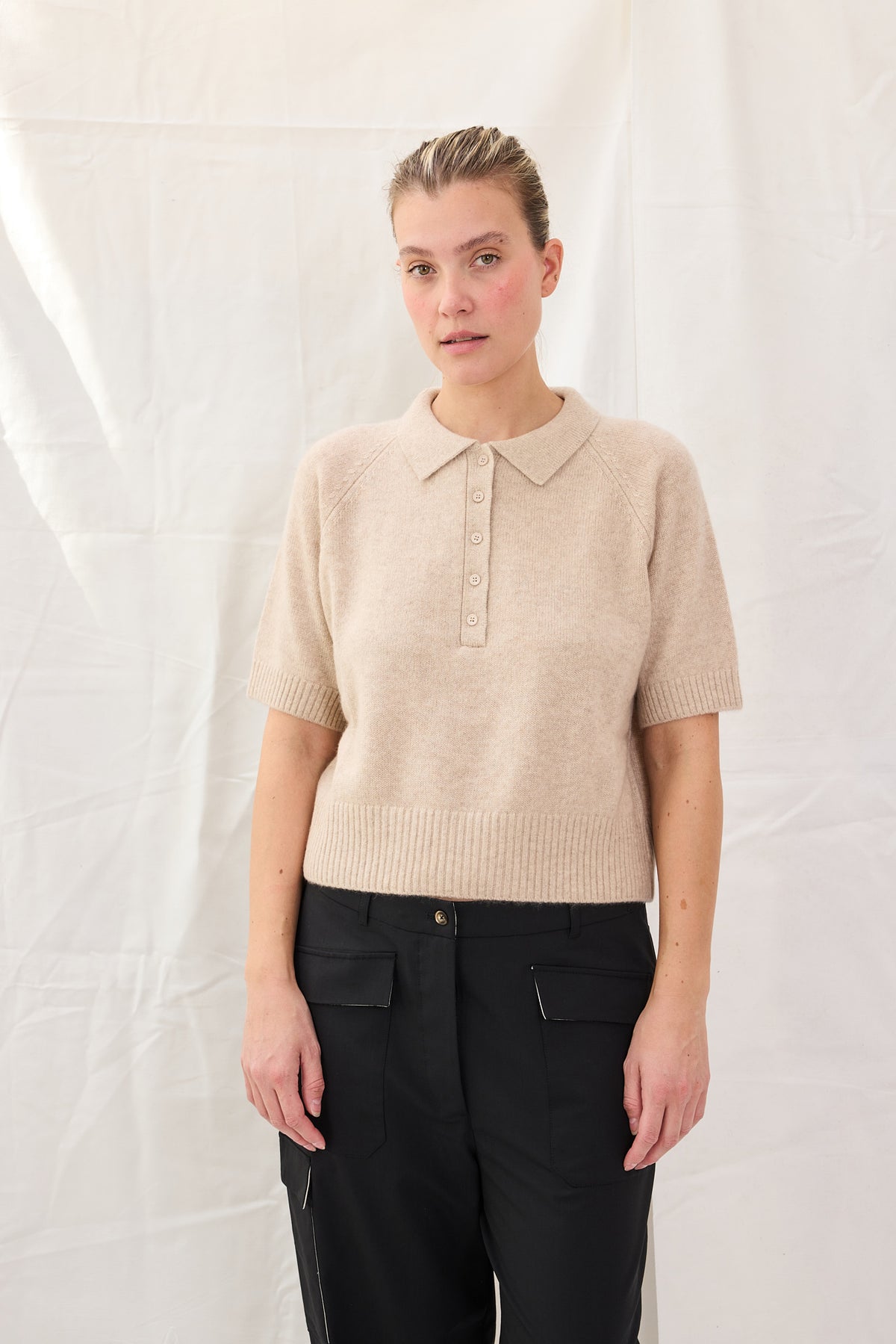 Polo Cashmere Lt Beige Re-