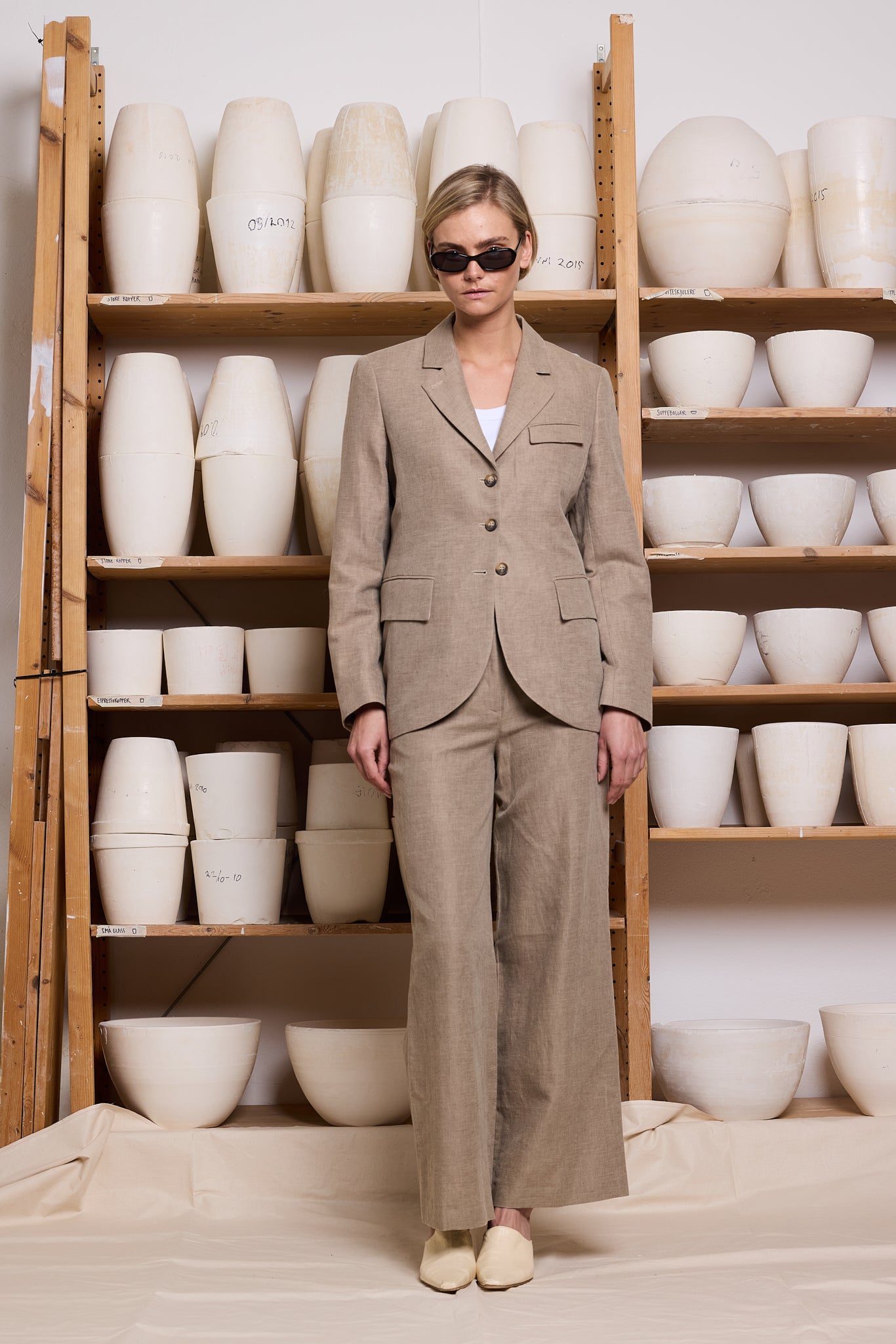 Blazer 3 Beige Re-