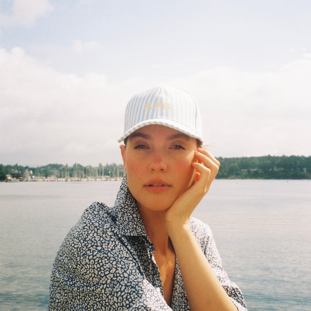 ILAG Islom Blue Stripe Caps