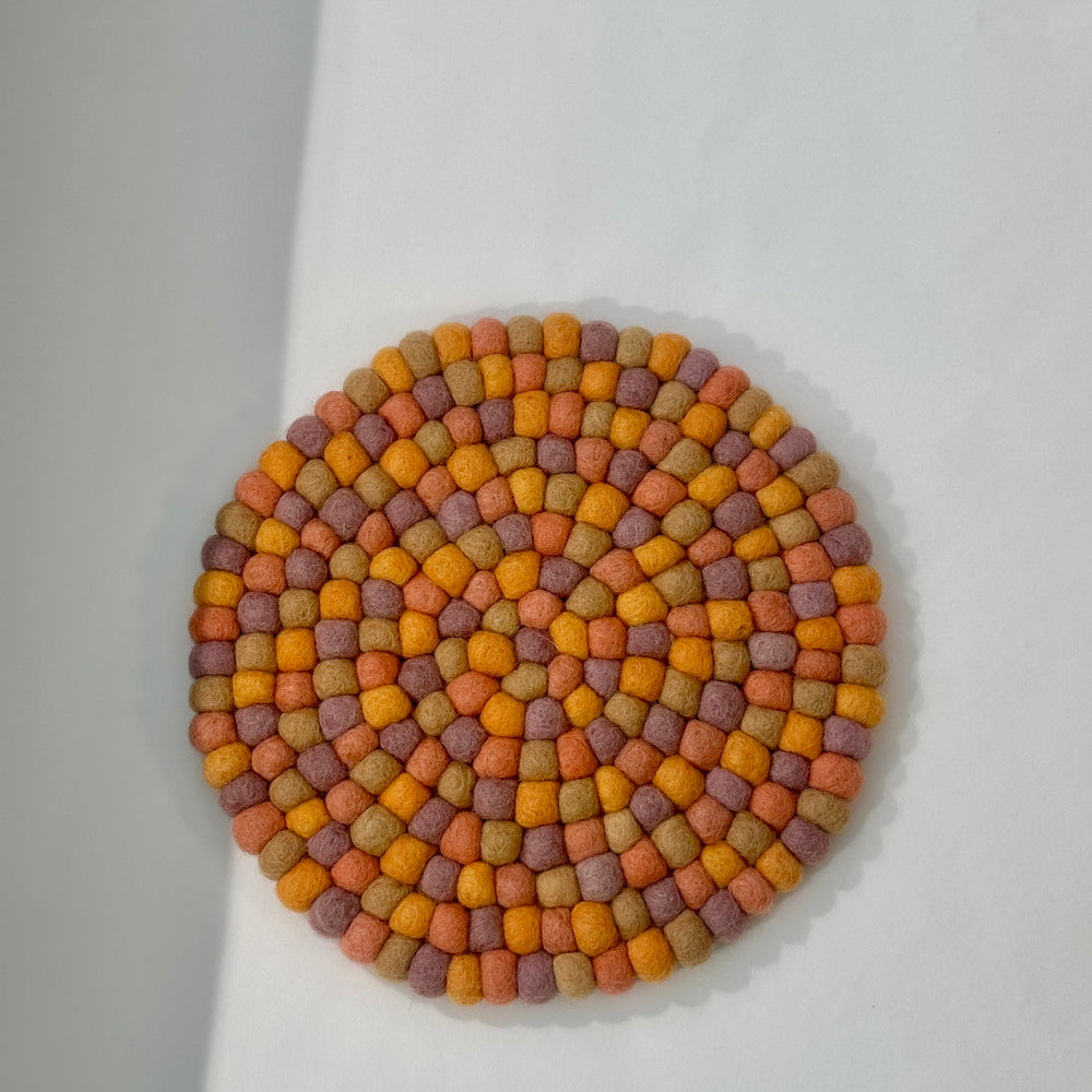 UND Wooldot Thin Coaster Vårfest Oransje