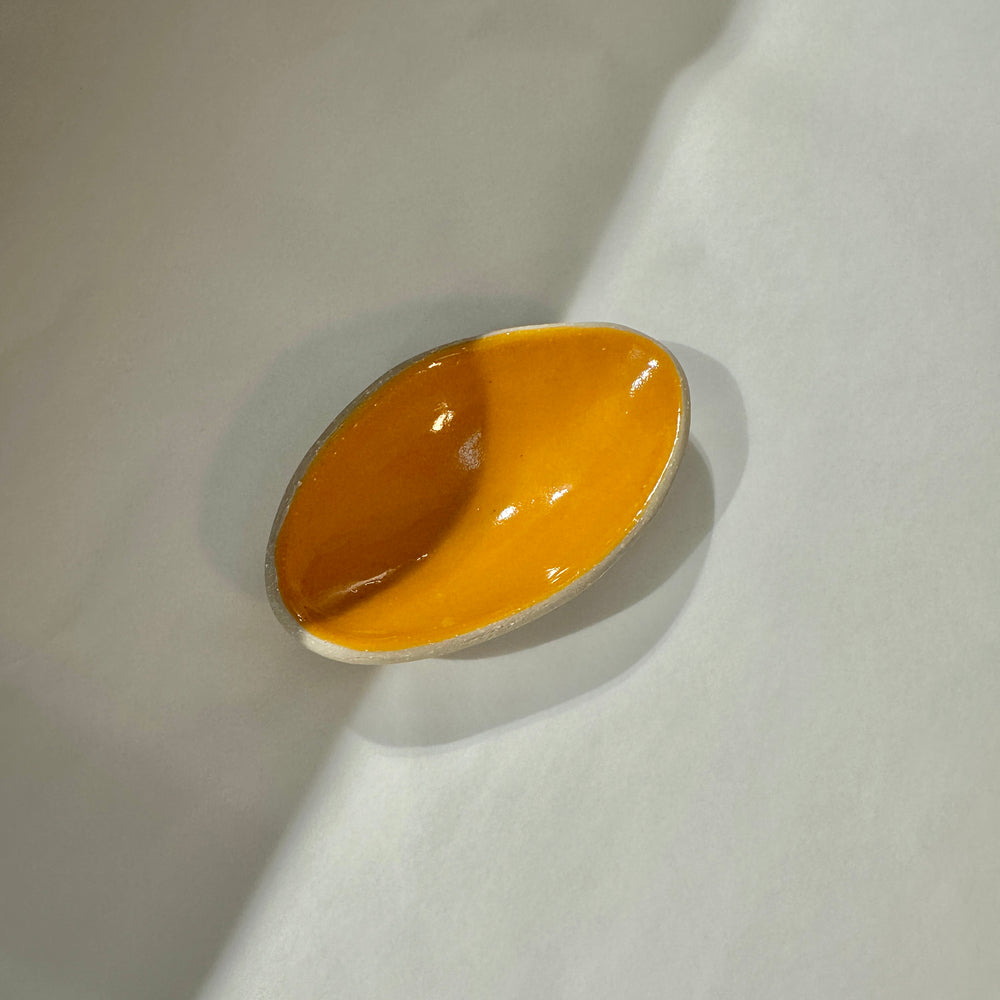Skål Liten Oval Aprikos