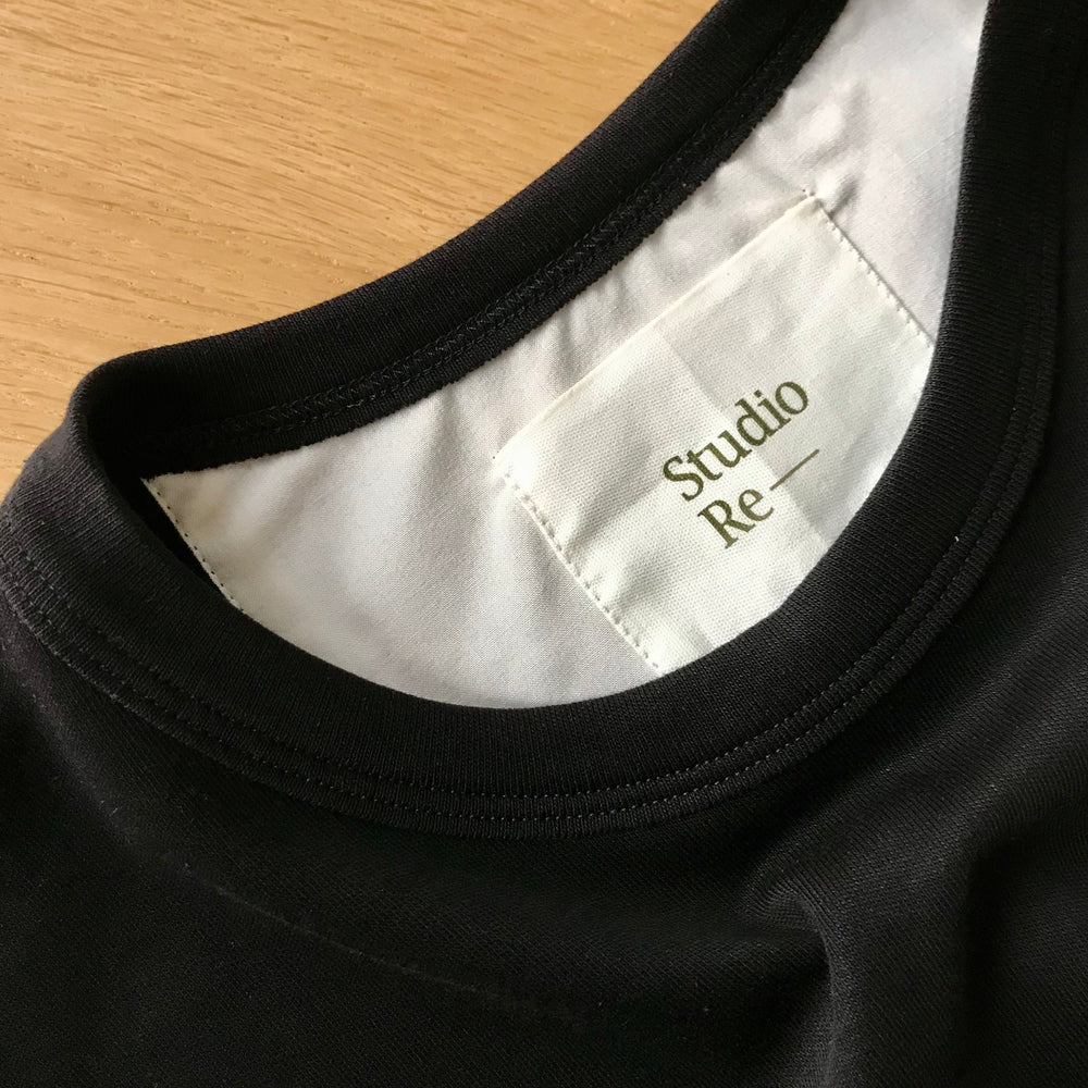 Tee Basic Black Re-