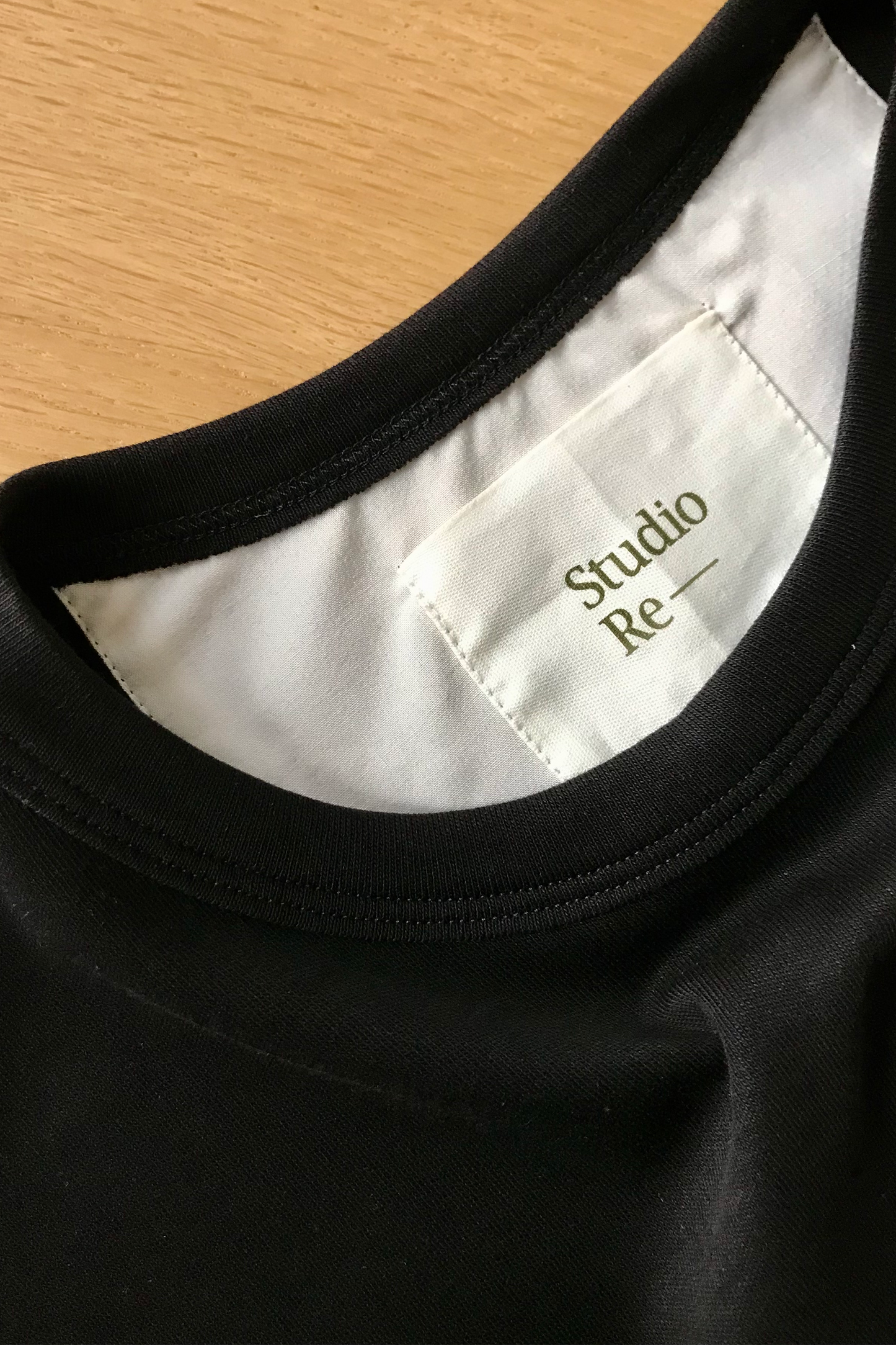 Top Long Sleeve Black Re-