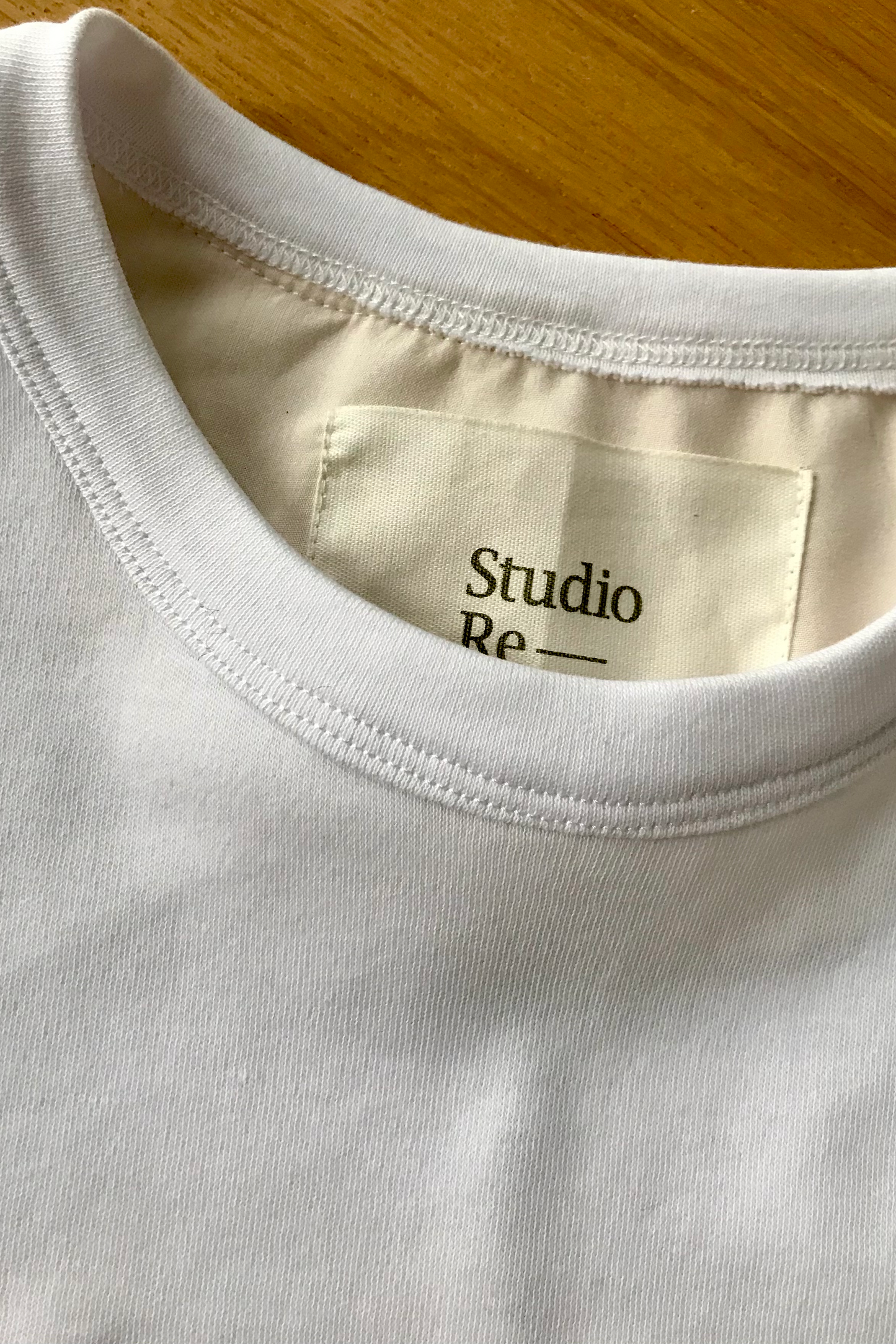Top Long Sleeve White Re-