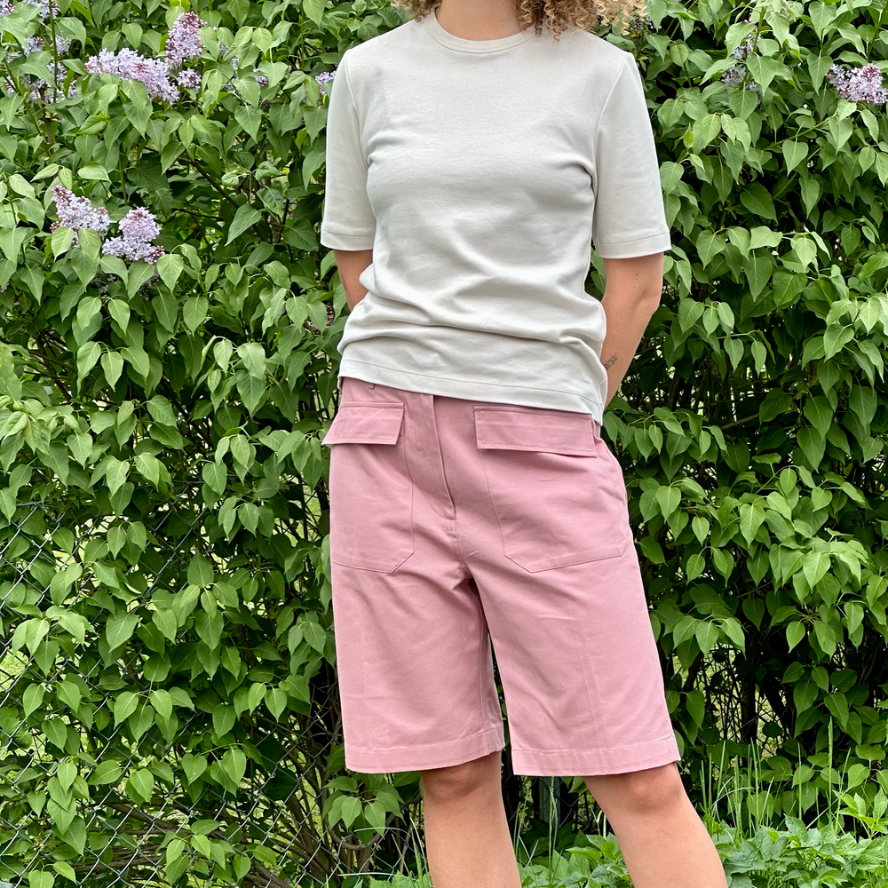 Tee Basic Ecru Re-