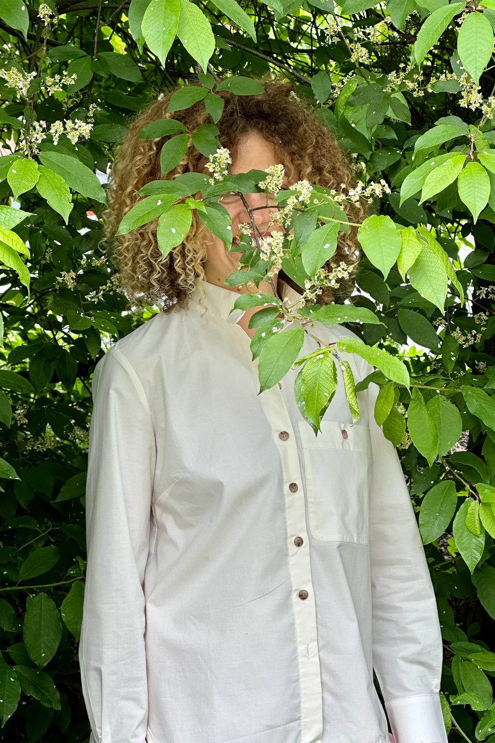 Shirt Straight Cotton Off-White Re-