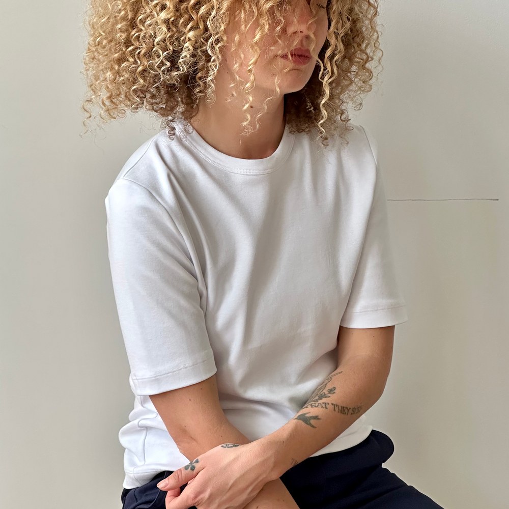 Tee Basic White Re-