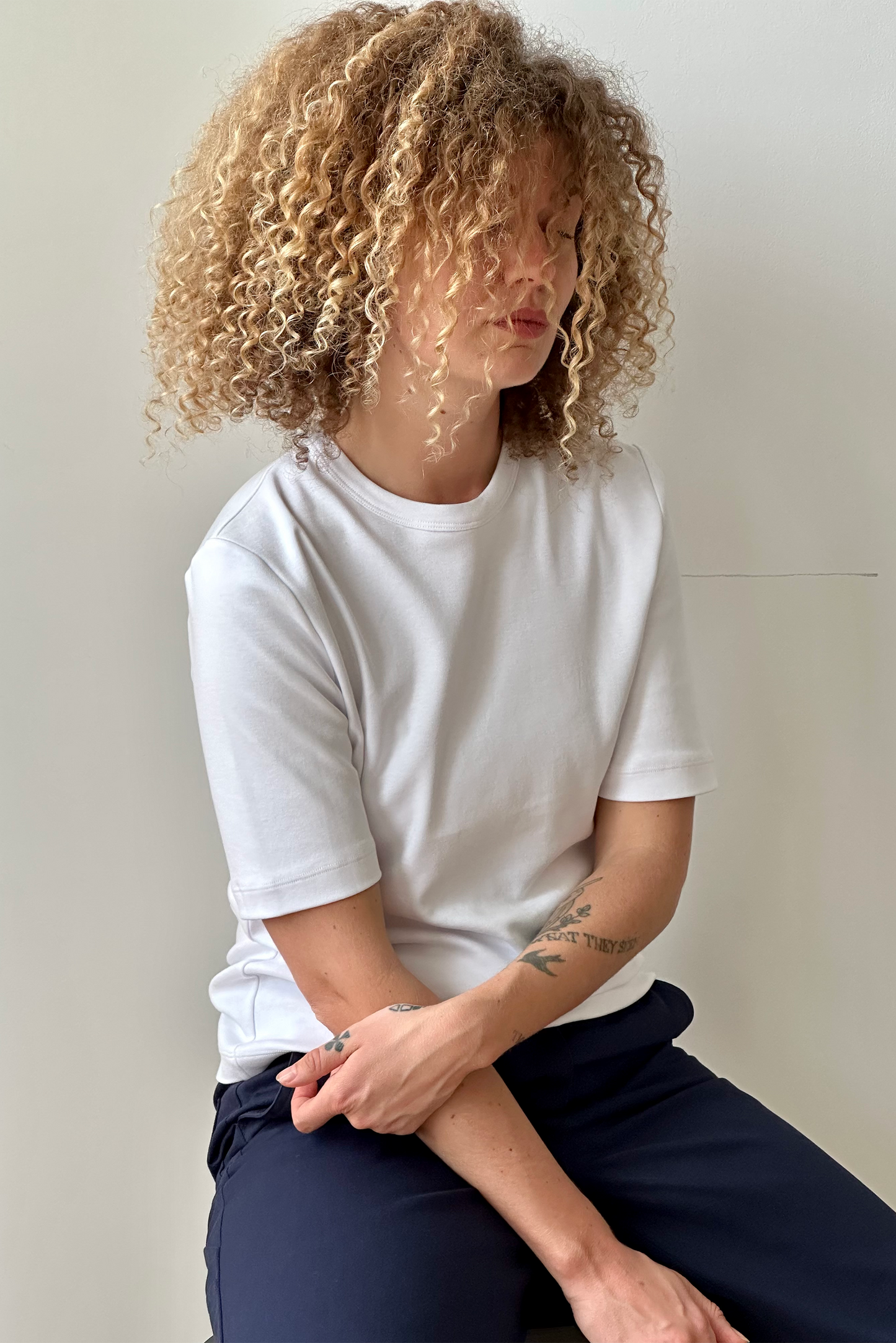 Tee Basic White Re-