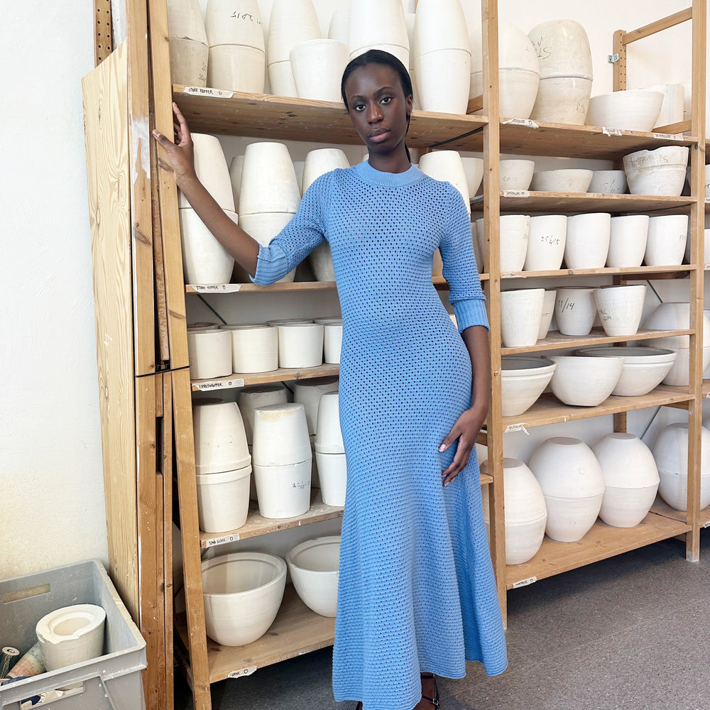 
                      
                        ILAG Ballblom dress Bluebell
                      
                    