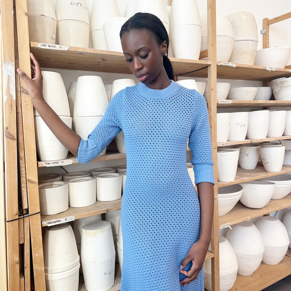 
                      
                        ILAG Ballblom dress Bluebell
                      
                    