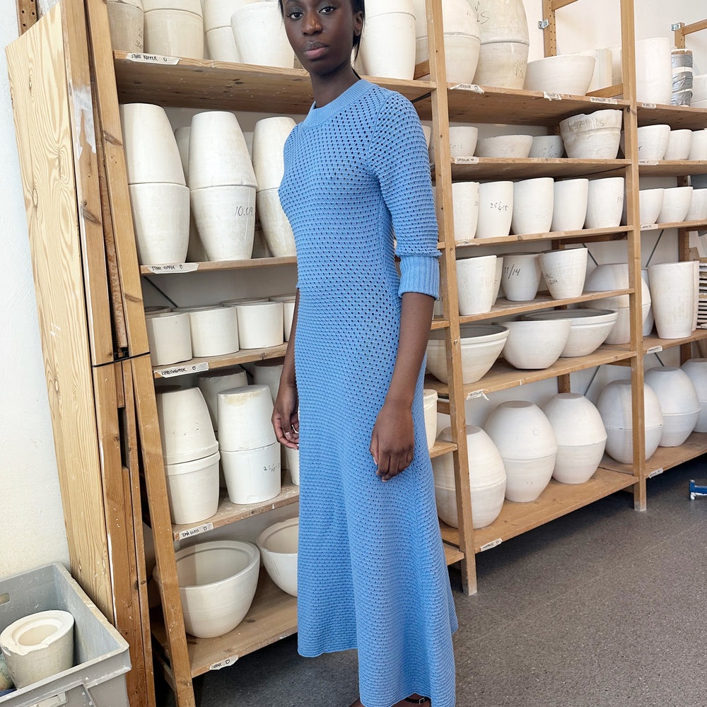 ILAG Ballblom dress Bluebell