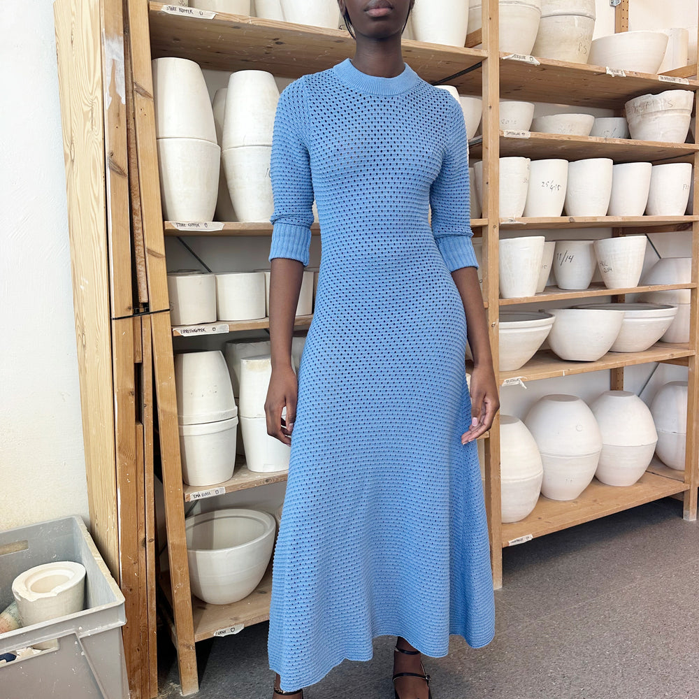 ILAG Ballblom dress Bluebell