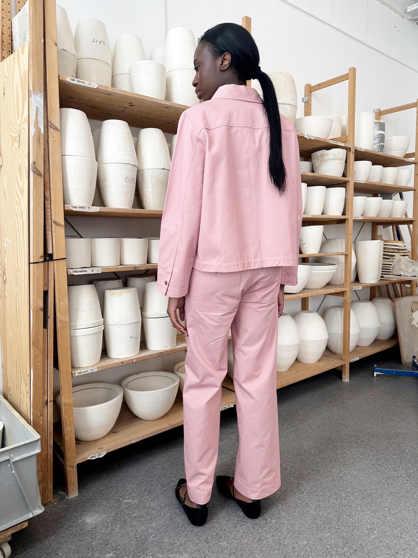 Pant 70´Cotton Pink Re-