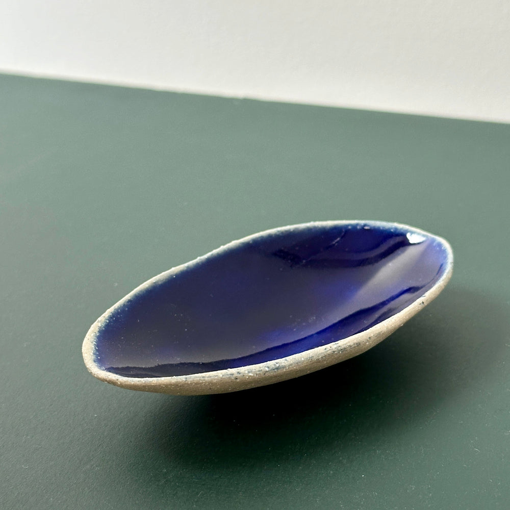 Skål Liten Oval Kobolt