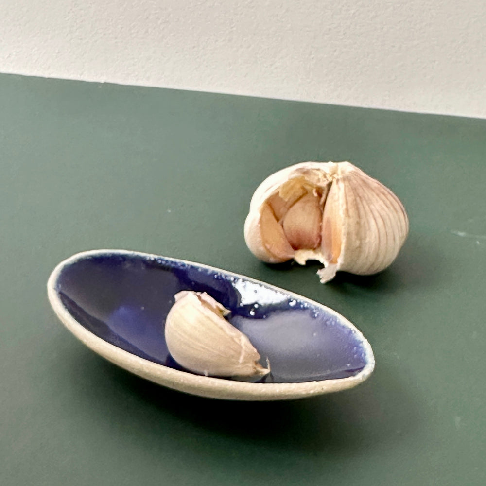 Skål Liten Oval Kobolt
