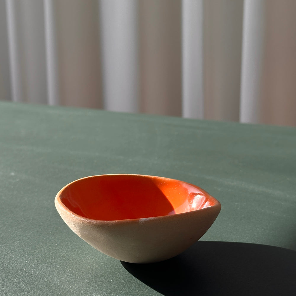 Skål Liten Rund Orange