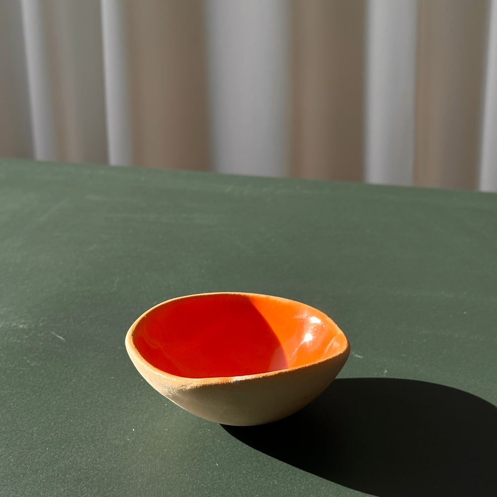 Skål Liten Rund Orange