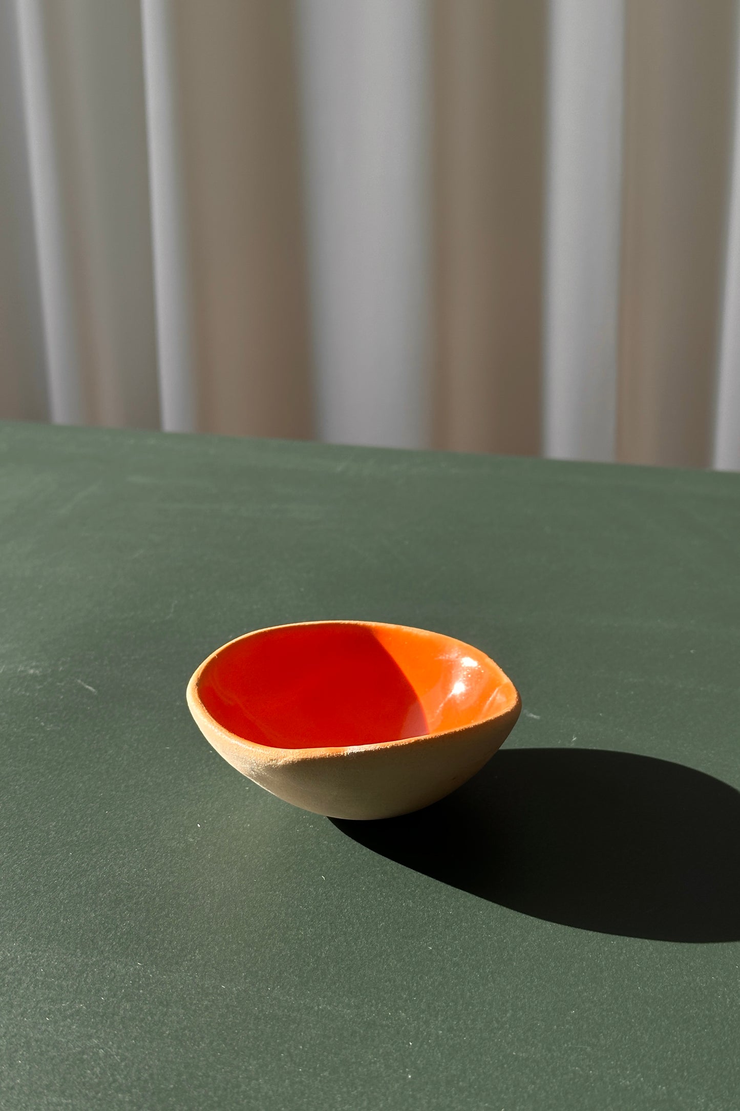 Skål Liten Rund Orange