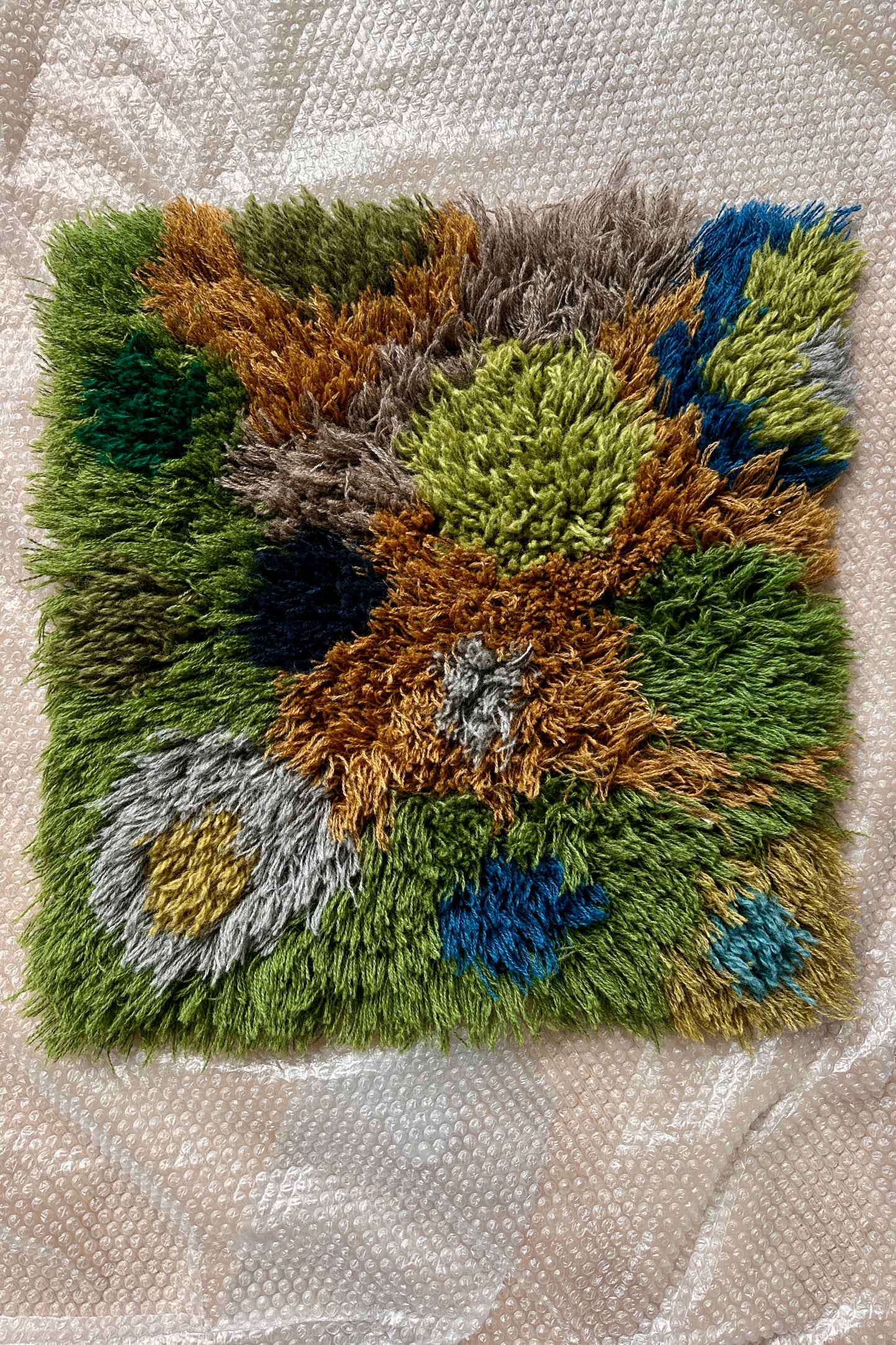 Teppe Knyte 55x55 Alpakka
