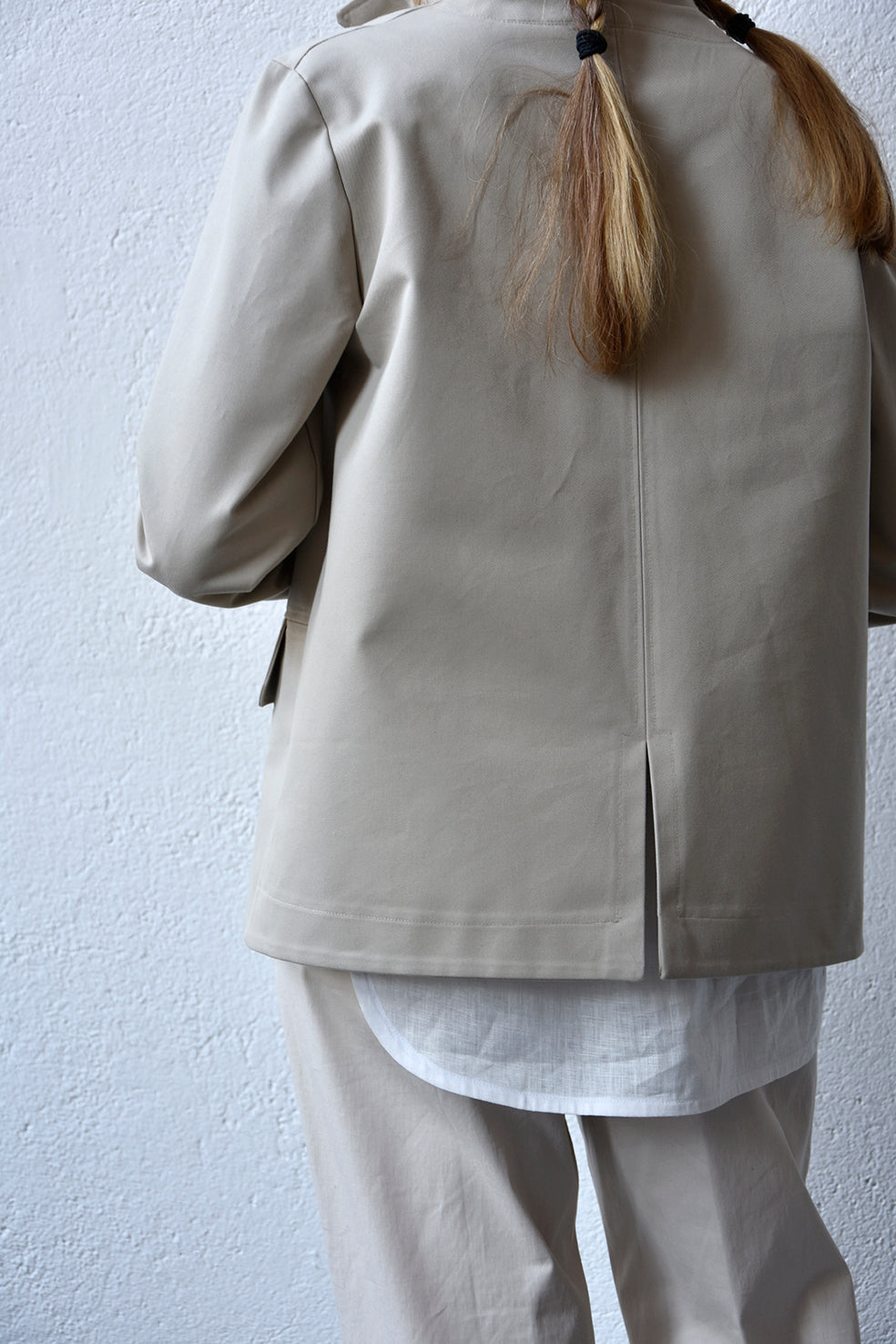 Jakke Worker Twill Sand