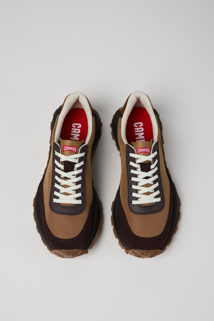 Sko Camper Sneakers Trail Vibram Brun