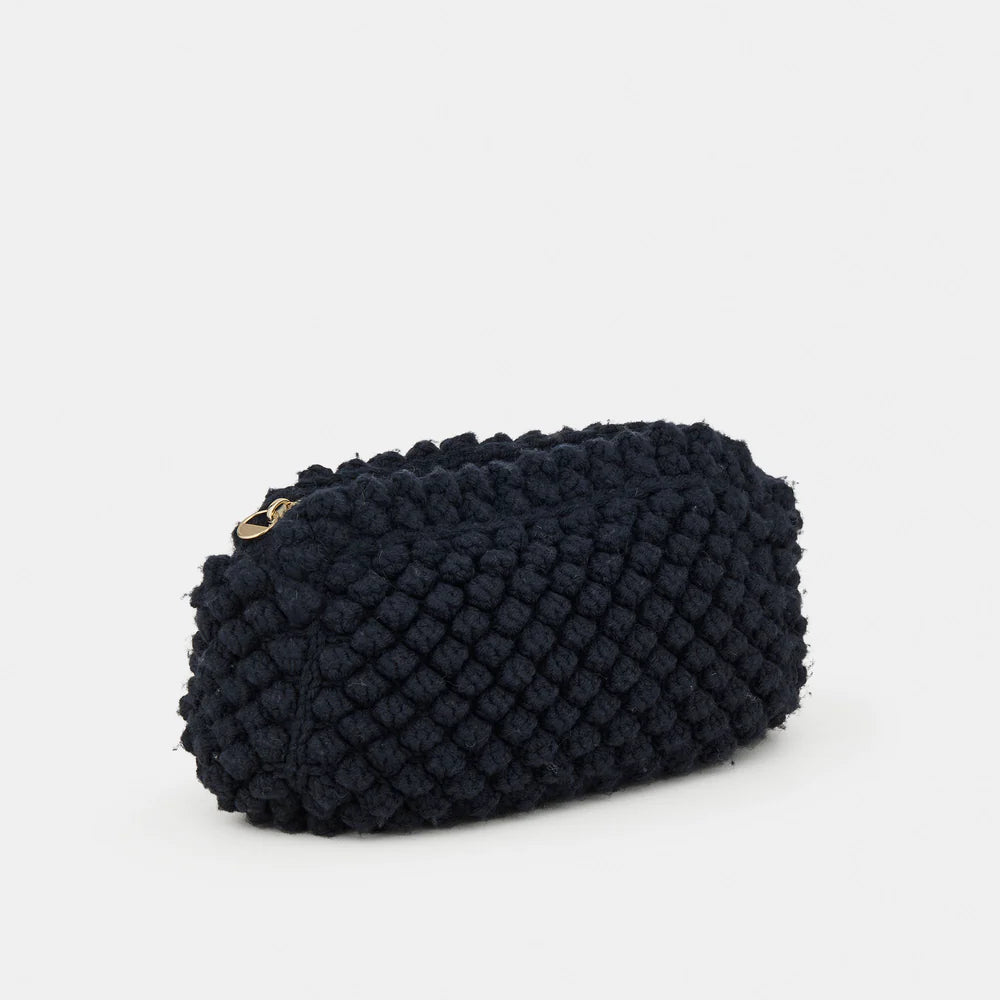 Linn Clutch Black Navy Aiayu