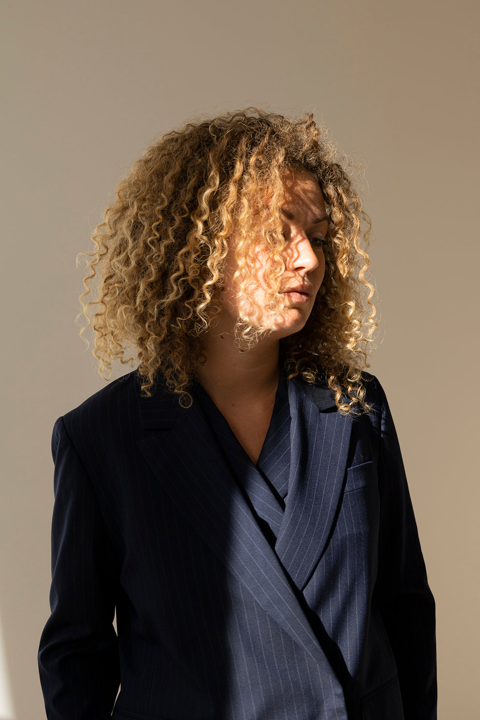 Studio Re- Pinstripe blazer