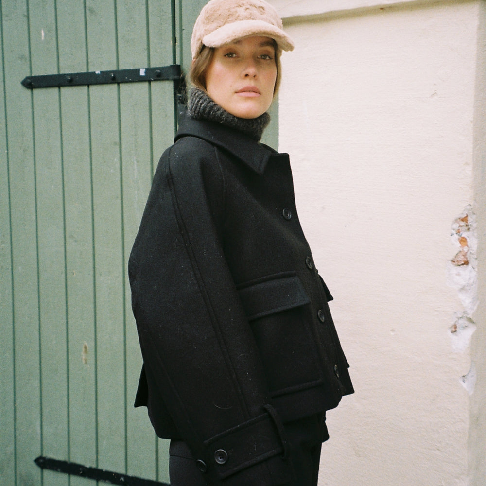 Jacket 1 Ragland Black Re-