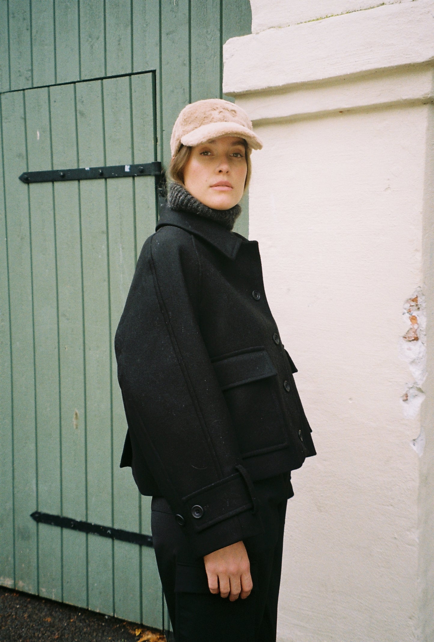 Jacket 1 Ragland Black Re-