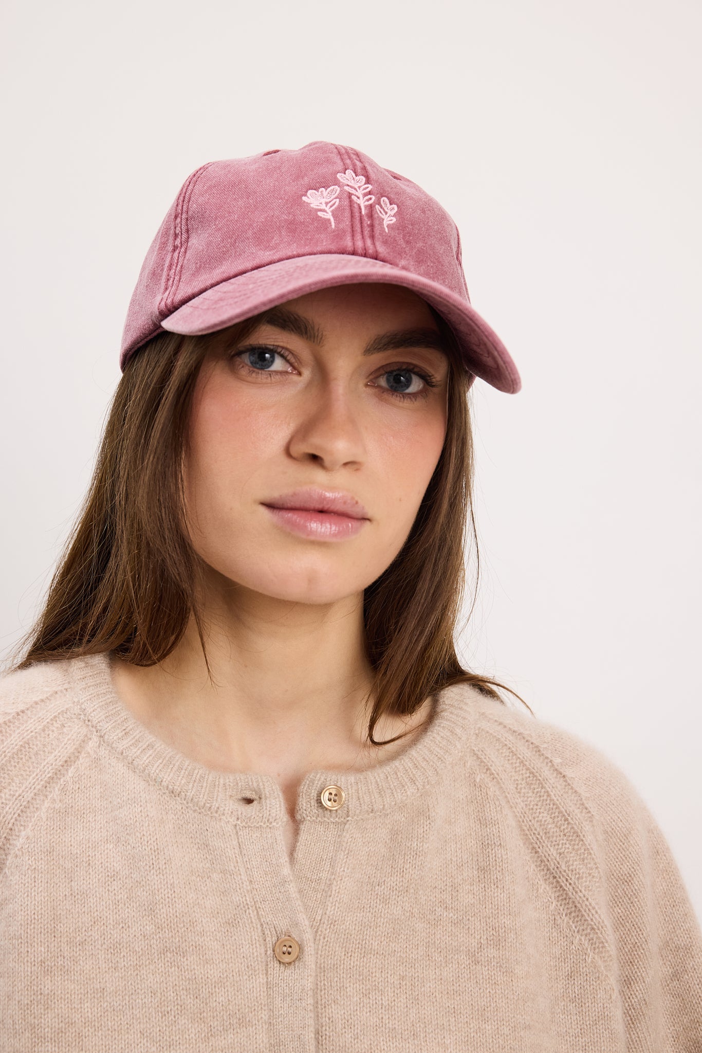 ILAG Flowers Burgundy Caps