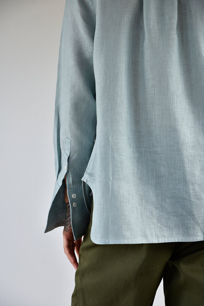 
                      
                        Shirt Linen Dusty Aqua Re-
                      
                    