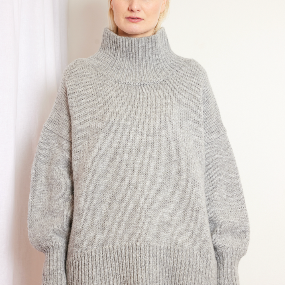 ILAG Frisk summer sweater Grey melange