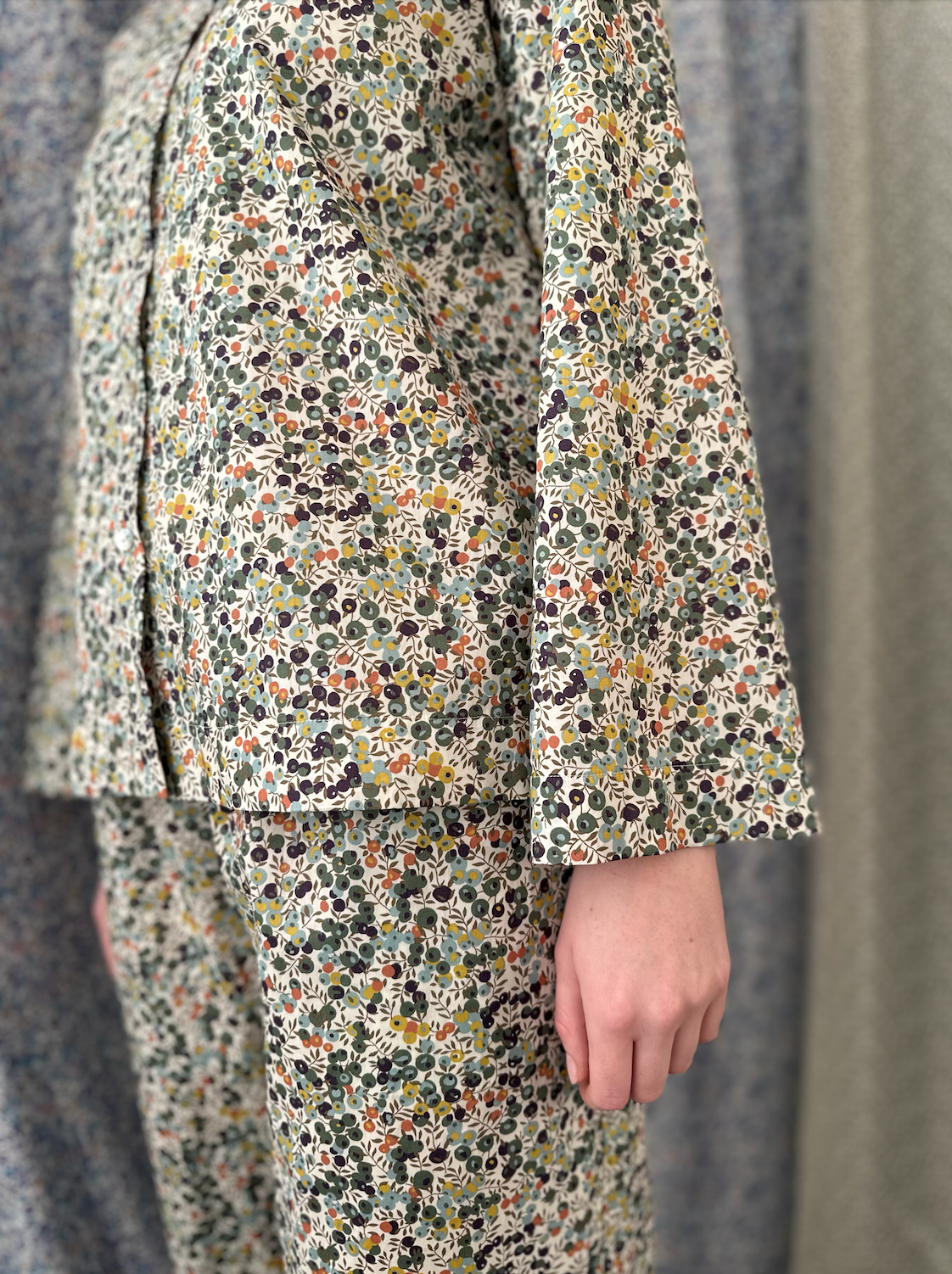 Bluse Vid Liberty Blåbær