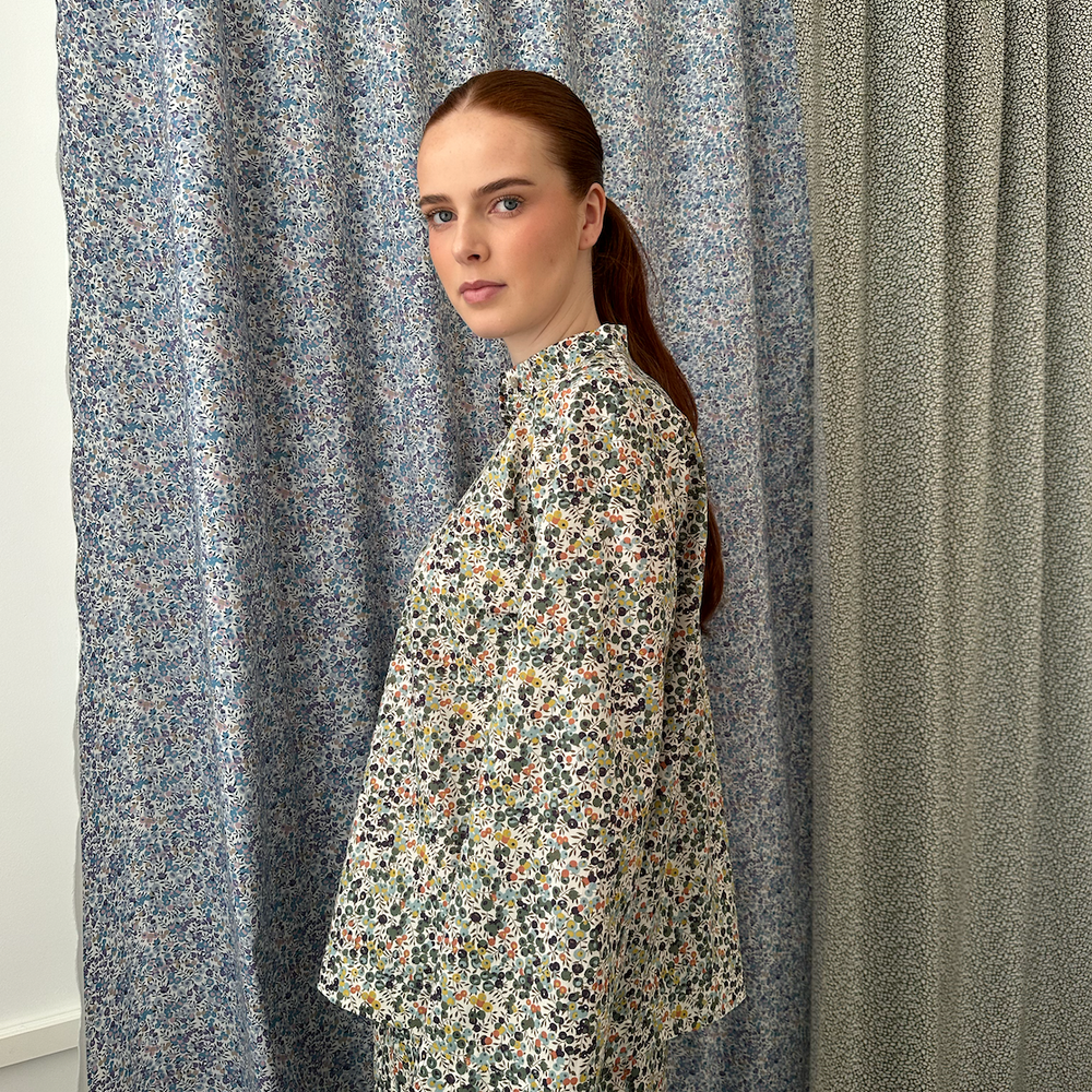 Bluse Vid Liberty Blåbær