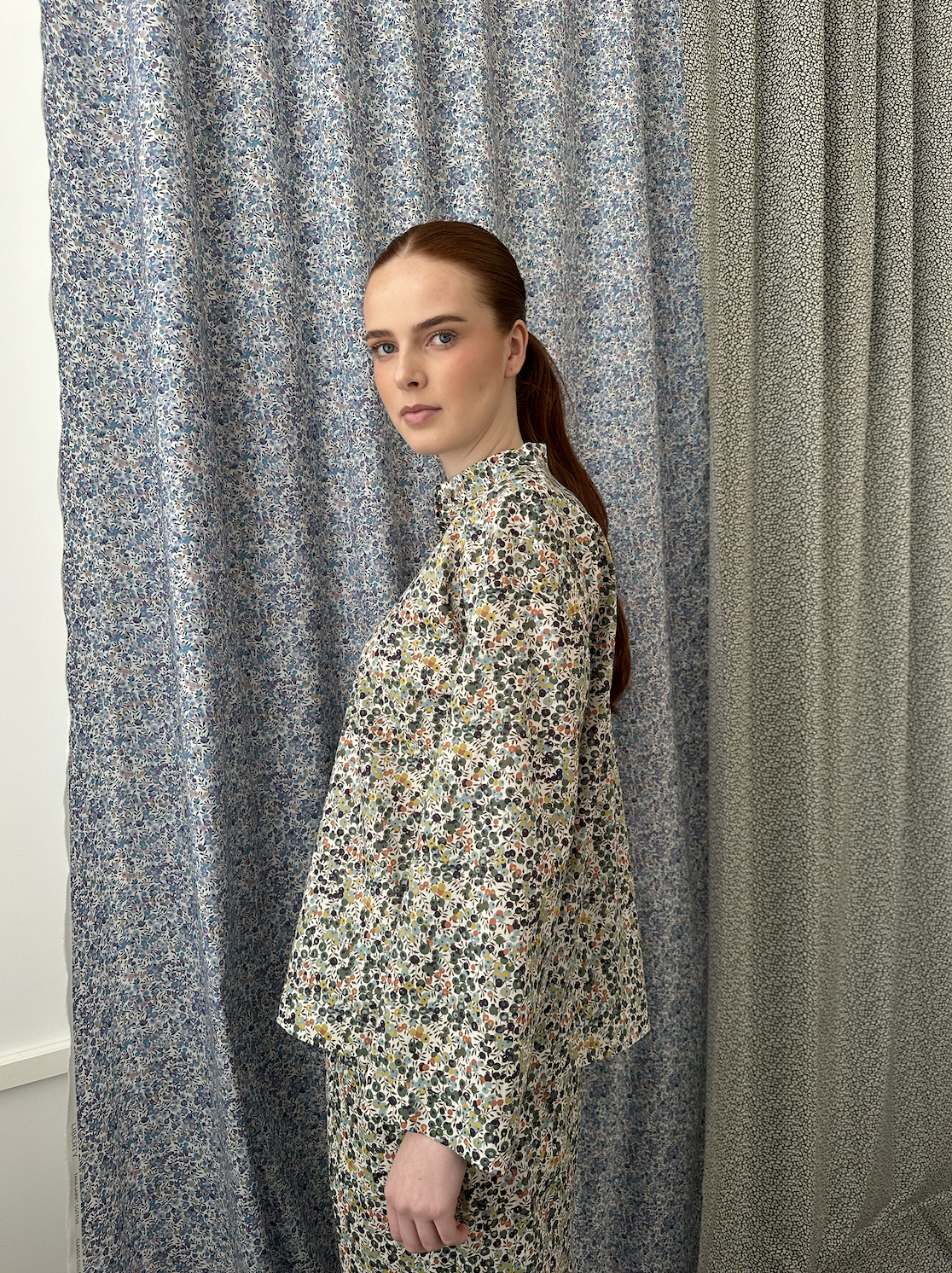 Bluse Vid Liberty Blåbær