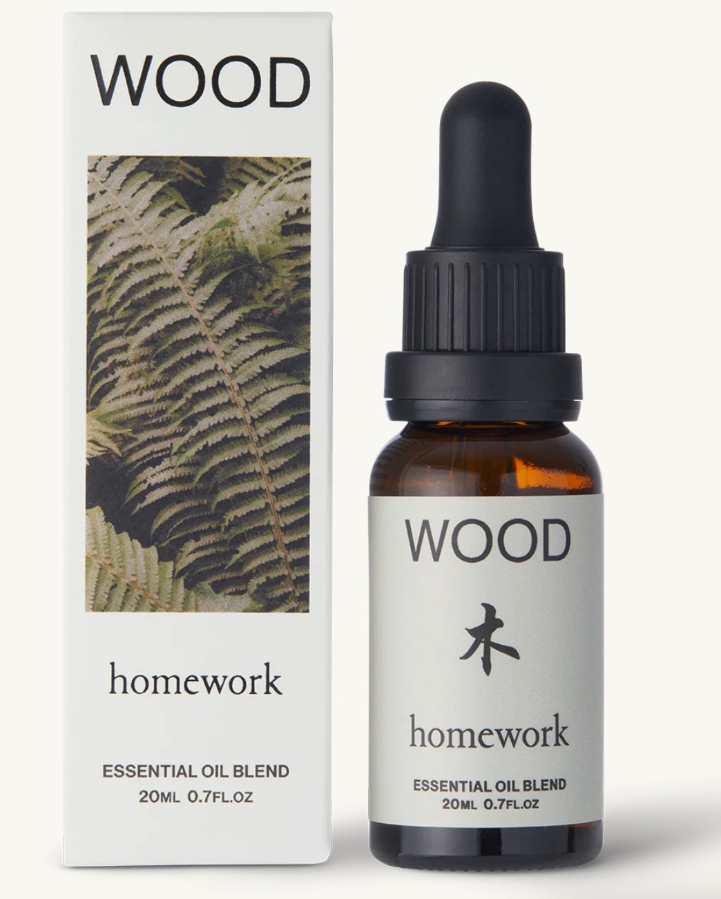Wood Essential Oil Blend Homeworks