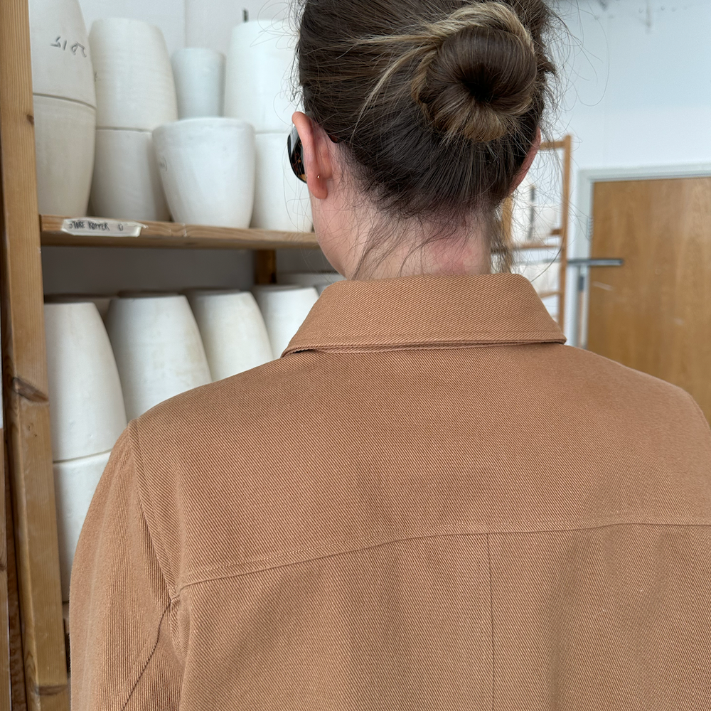
                      
                        Jacket Short Twill Camel Re-
                      
                    