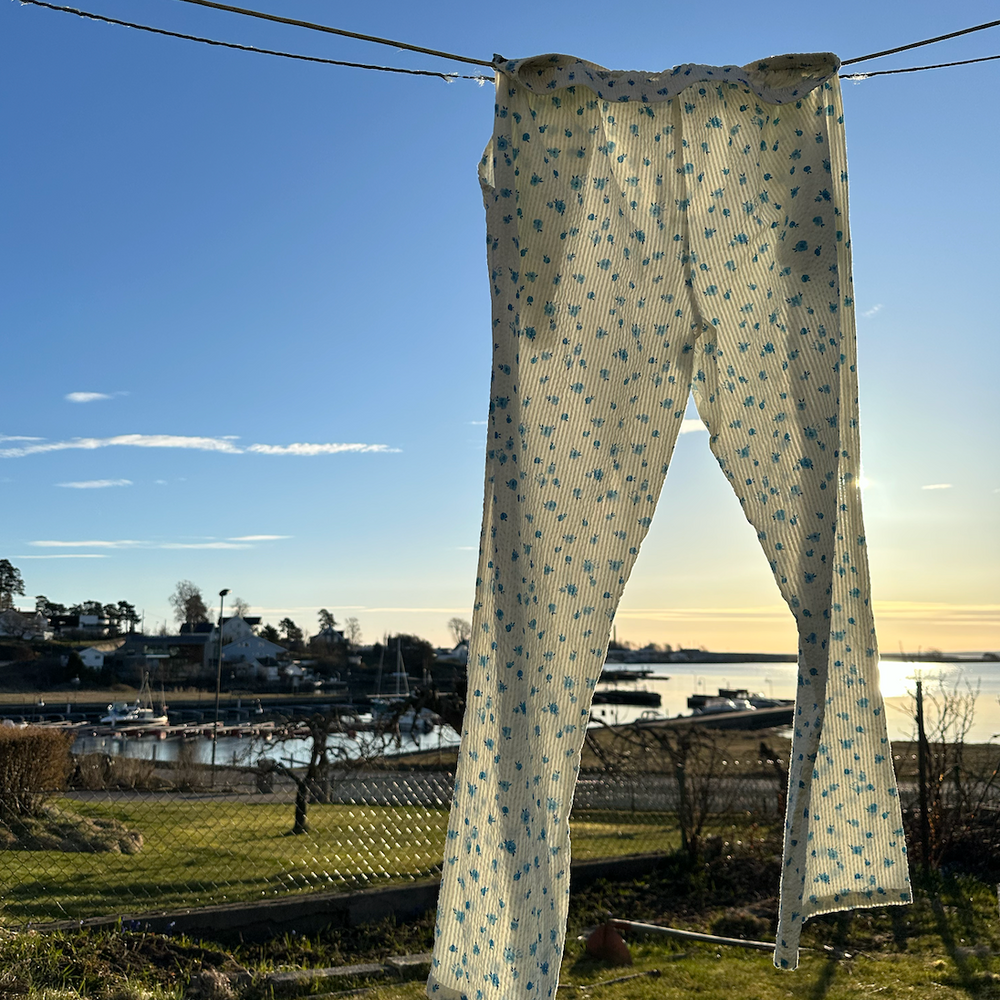 ILAG Lilly Pant Blue Flower Pant