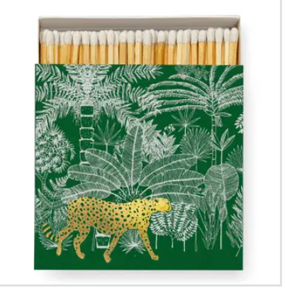 Fyrstikker Archivist Gallery Cheetah in Jungle Green