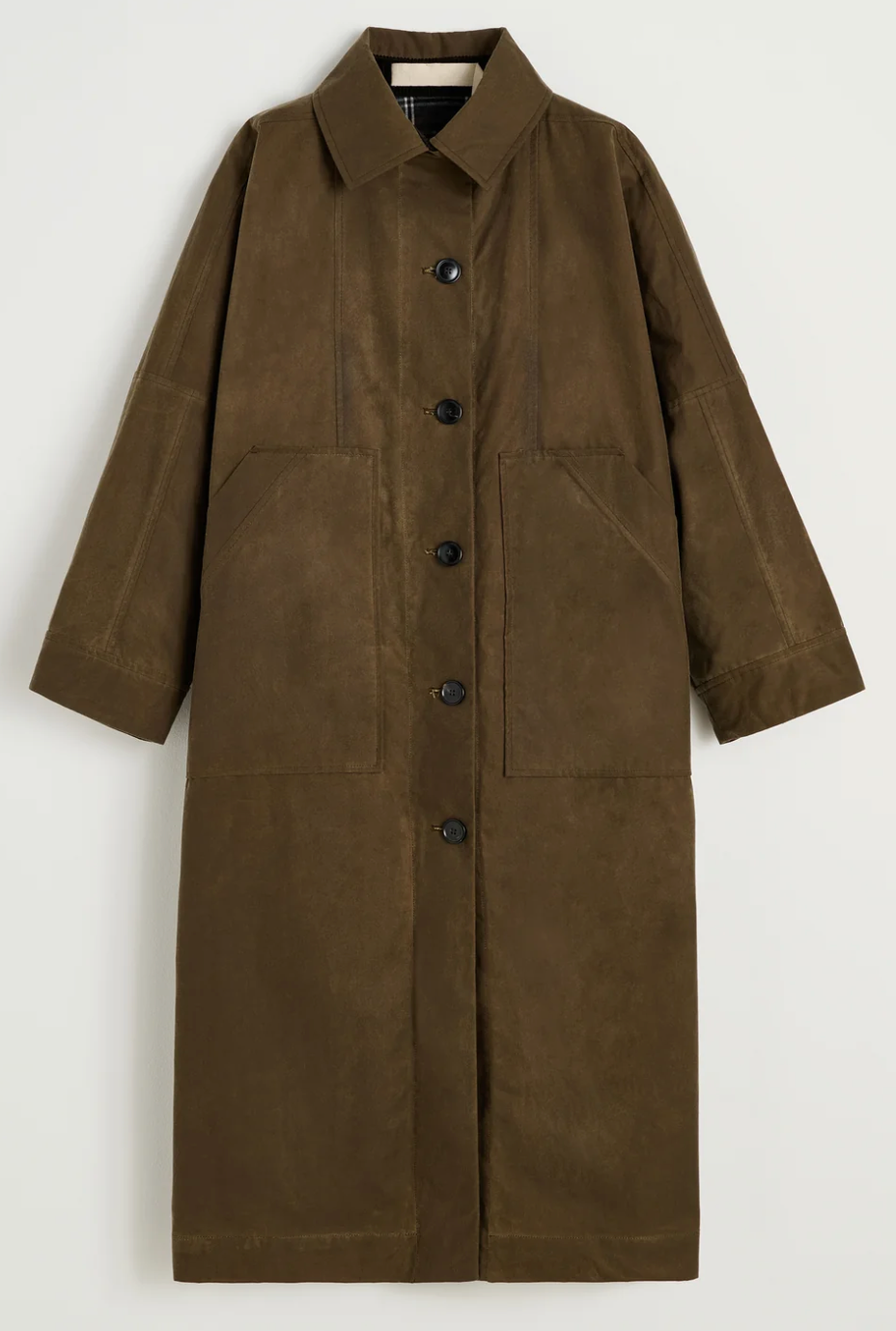 Aiayu Jay Coat Oilskin