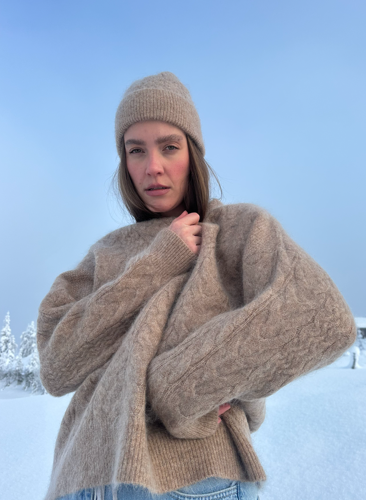 ILAG Vind sweater Sand Melange