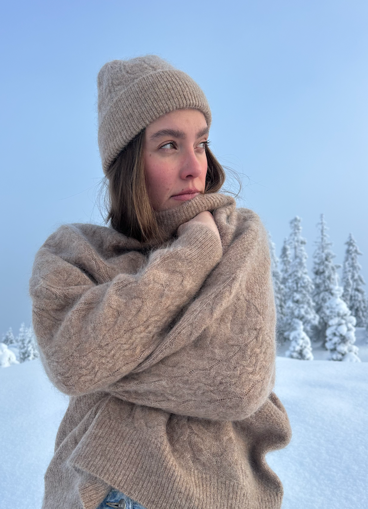 ILAG Vind sweater Sand Melange