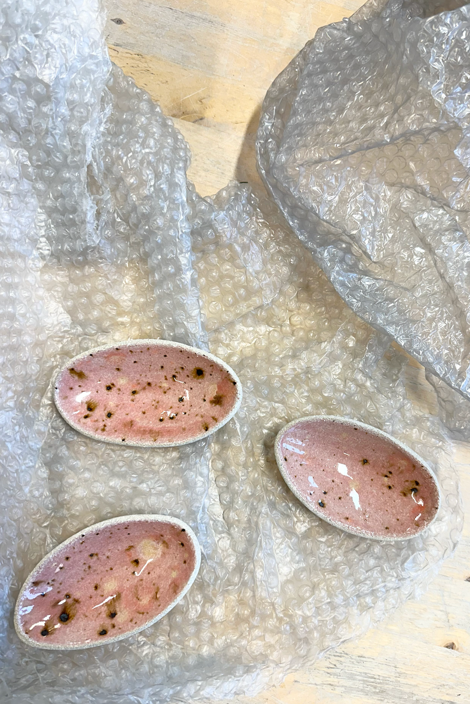 Skål Liten Oval Rosa