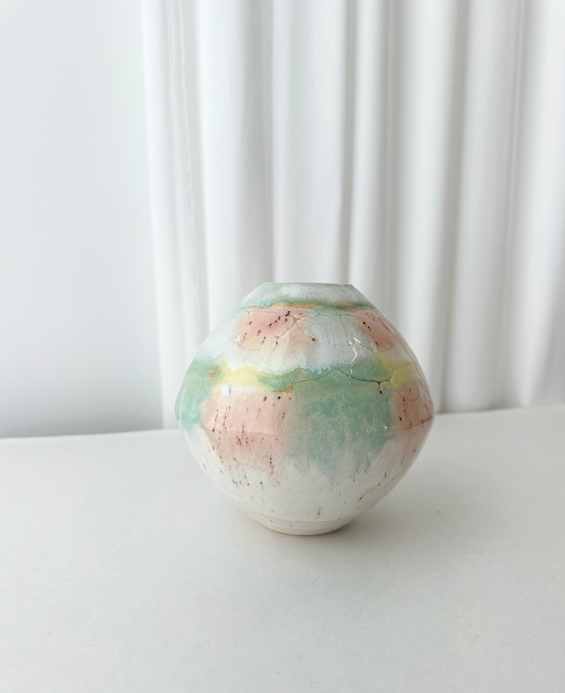 Vase Perle Liten Pasteller 04