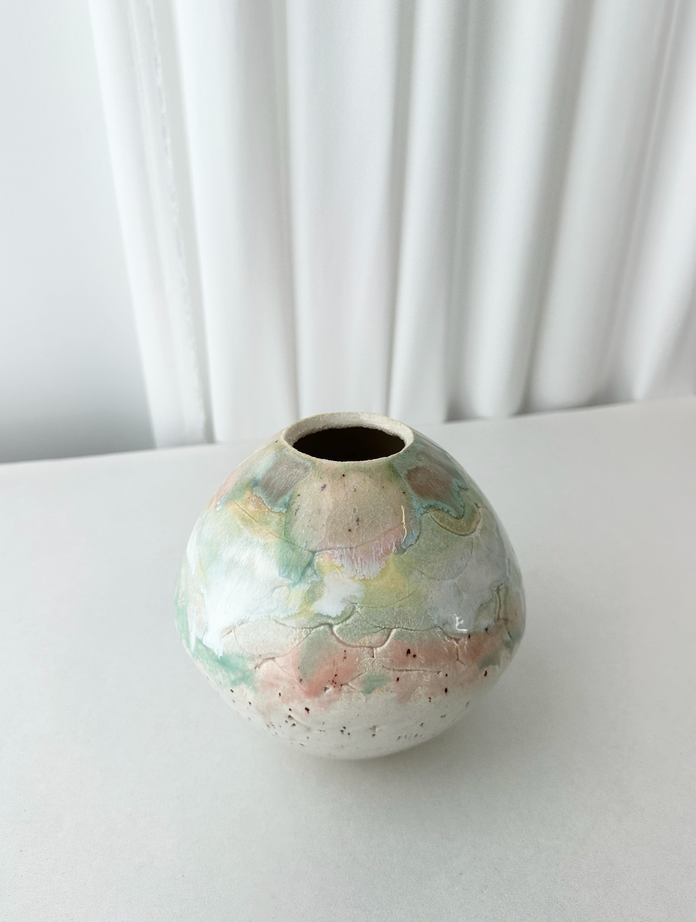 Vase Perle Liten Pasteller 02